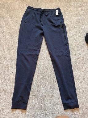 Old Navy Men's Dark Navy Drawstring Jogger Pants Men’s Medium Tall